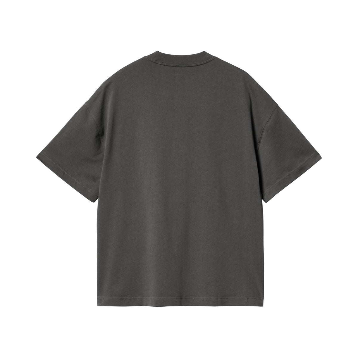 Carhartt WIP S/S Signature Script T-Shirt Graphite / Dark Scarab