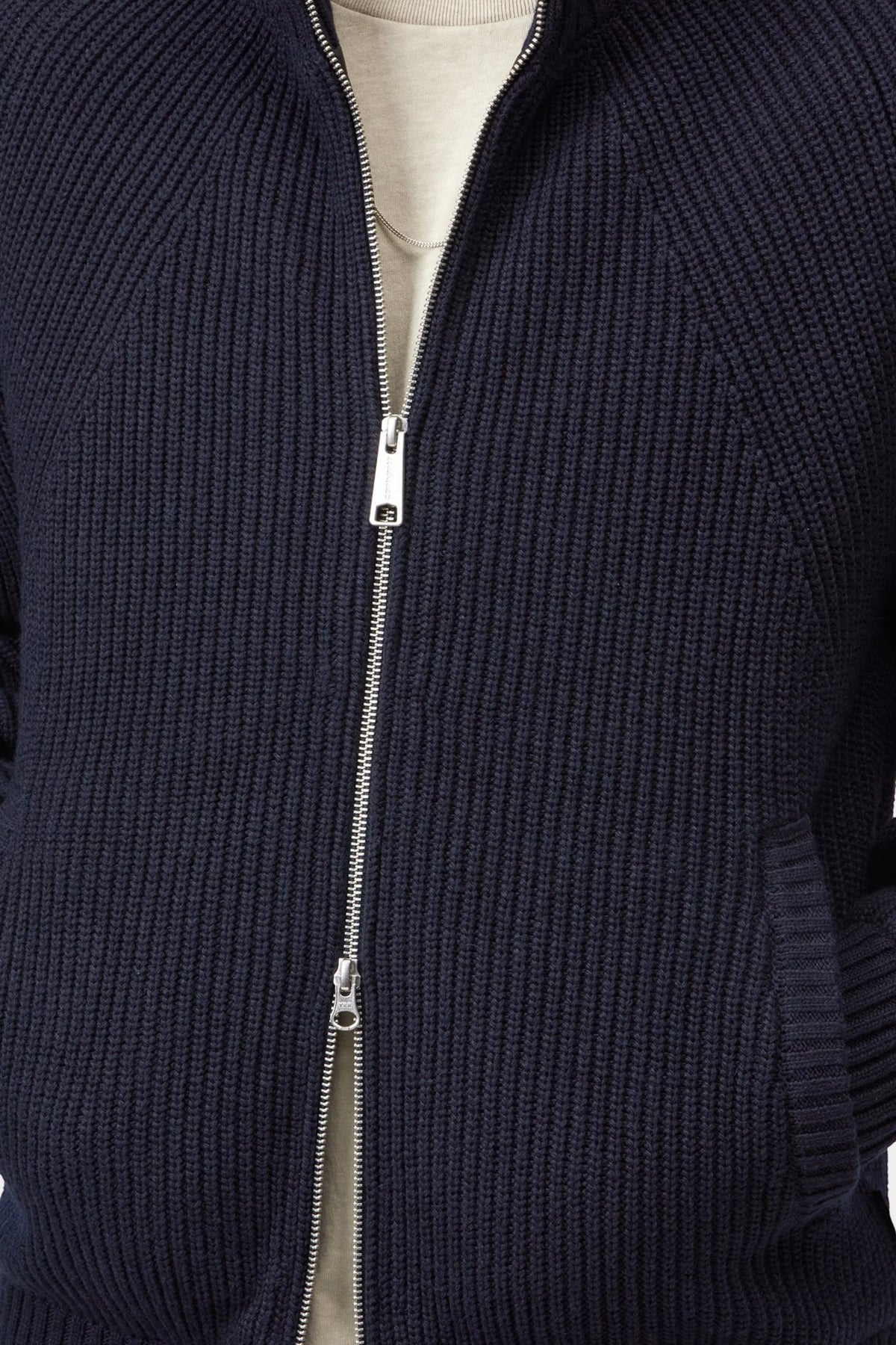 Carhartt WIP Banley Sweater Jacket Dark Navy