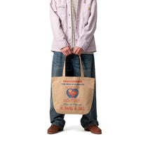 Carhartt WIP Canvas Graphic Tote Arcan Print, Dusty H Brown