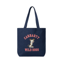 Carhartt WIP Canvas Graphic Tote Wild Dog Print, Jupiter