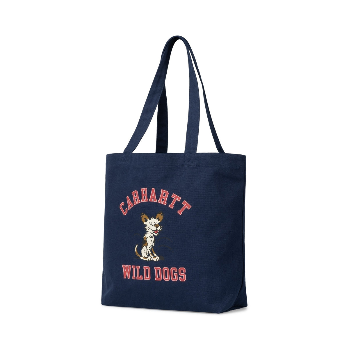 Carhartt WIP Canvas Graphic Tote Wild Dog Print, Jupiter