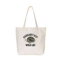 Carhartt WIP Canvas Graphic Tote Wild Life Print, Natural