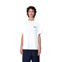 Carhartt WIP Women's S/S Signature T-Shirt White / Black
