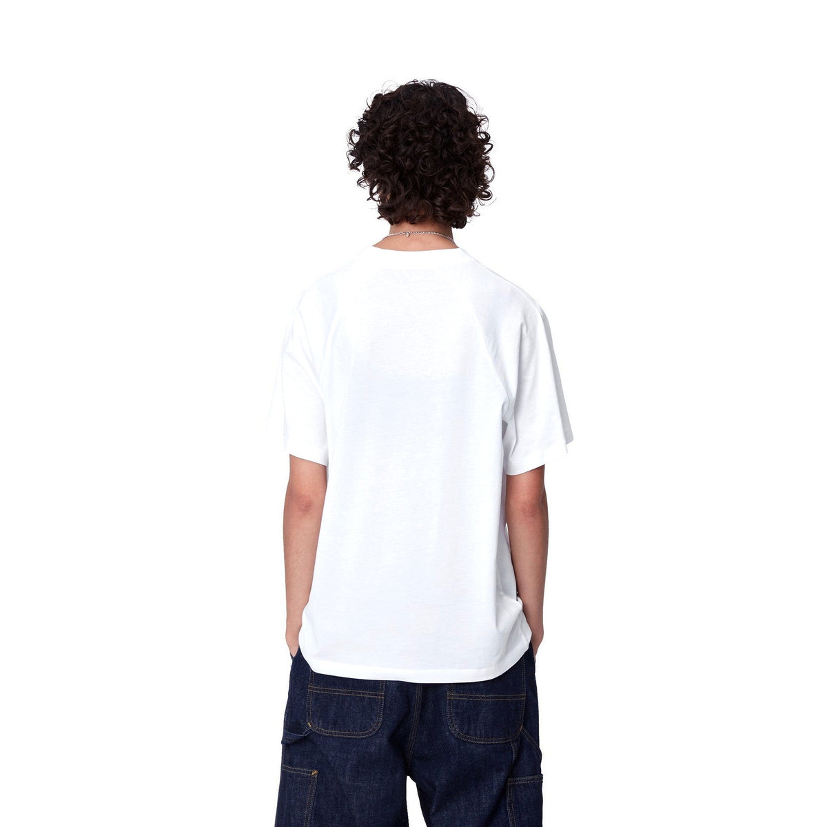 Carhartt WIP Women's S/S Signature T-Shirt White / Black