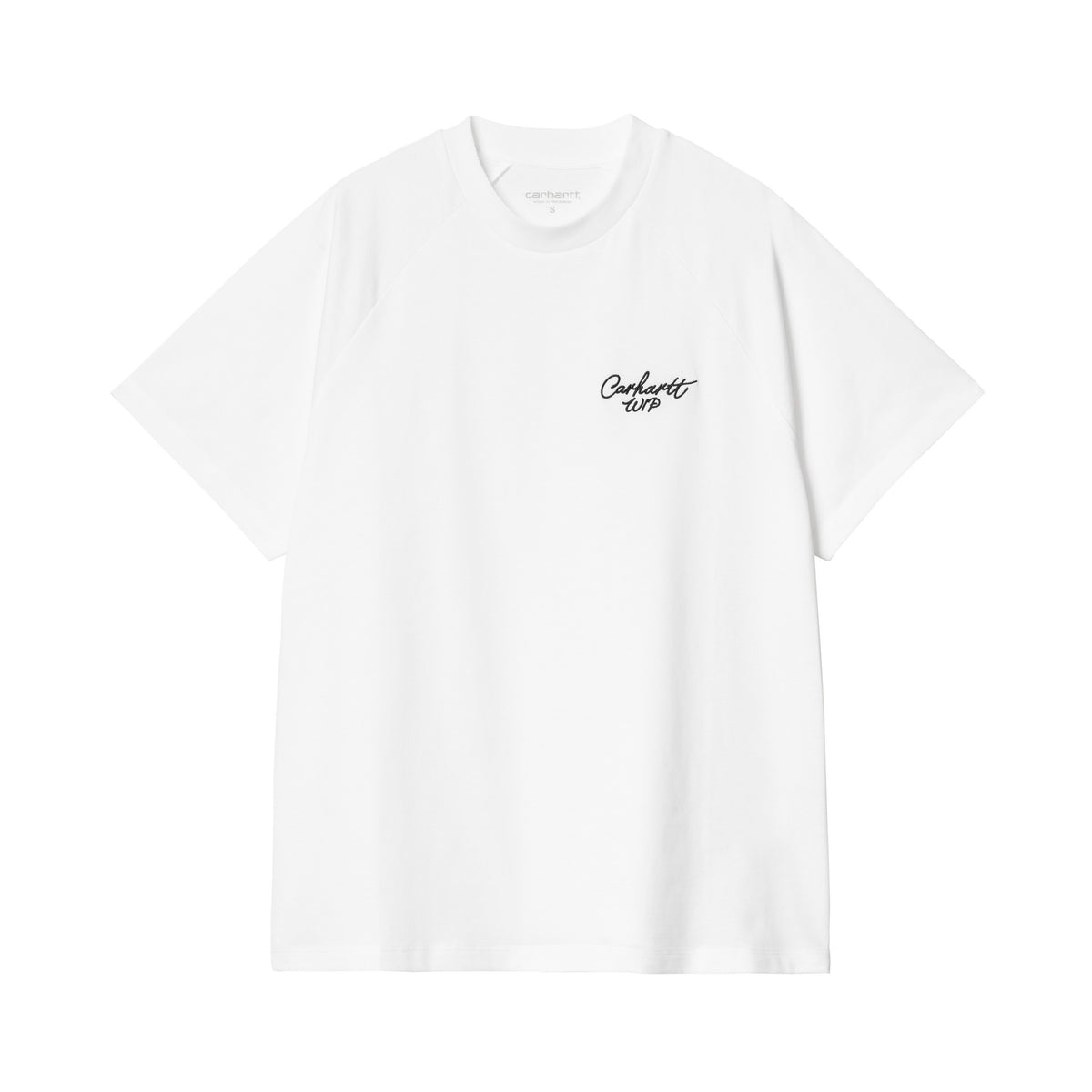 Carhartt WIP Women's S/S Signature T-Shirt White / Black
