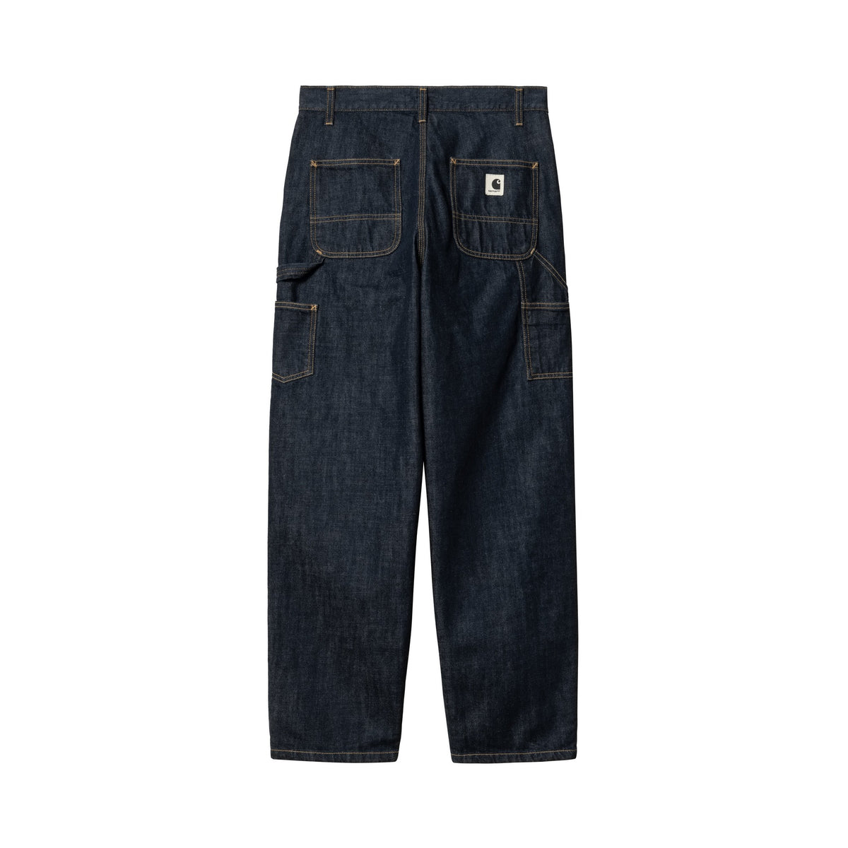Carhartt WIP Women's Brandon Single Knee Pant Blue, Rinsed