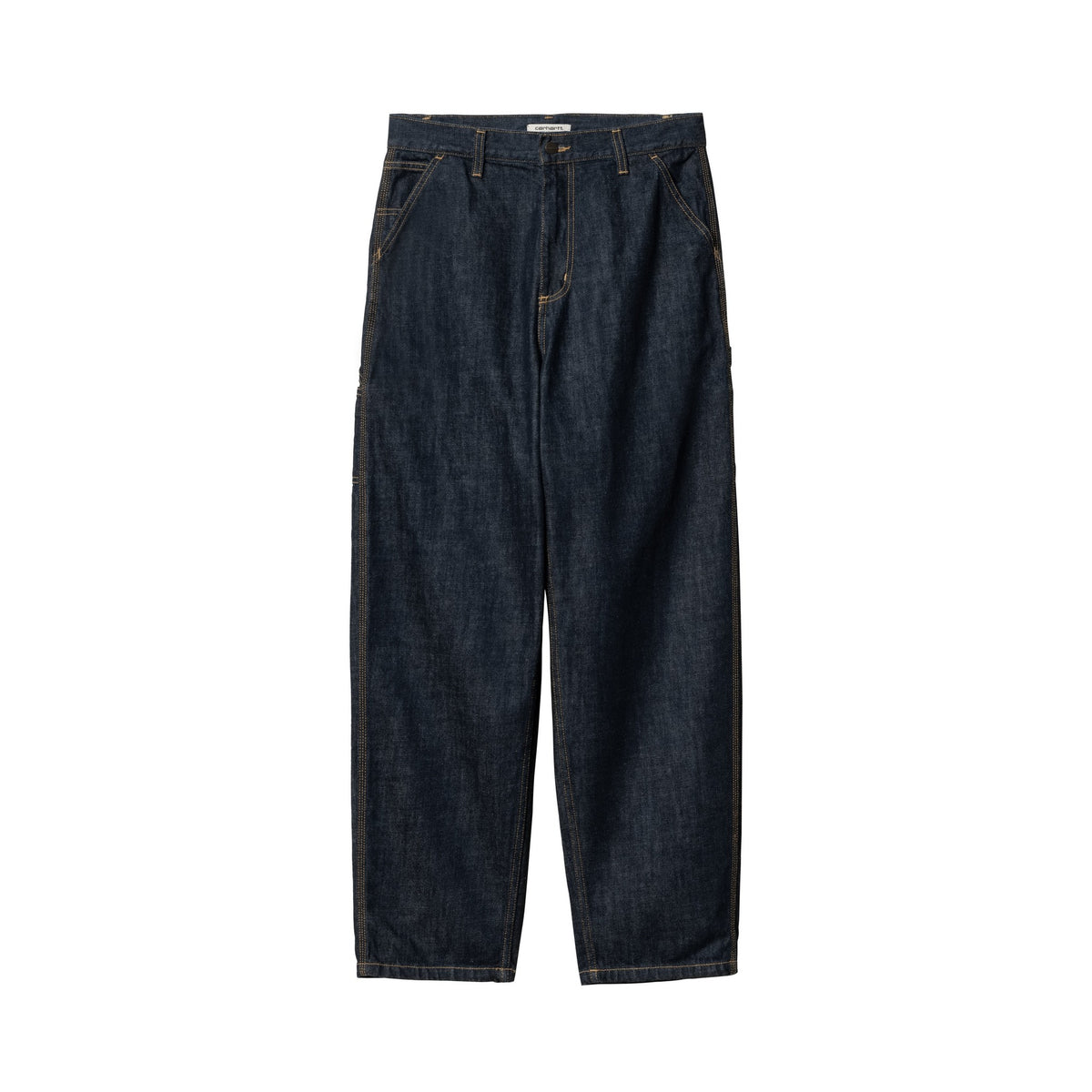 Carhartt WIP Women's Brandon Single Knee Pant Blue, Rinsed