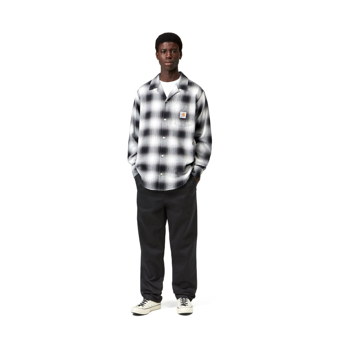 Carhartt WIP Master Pant Black, Rinsed