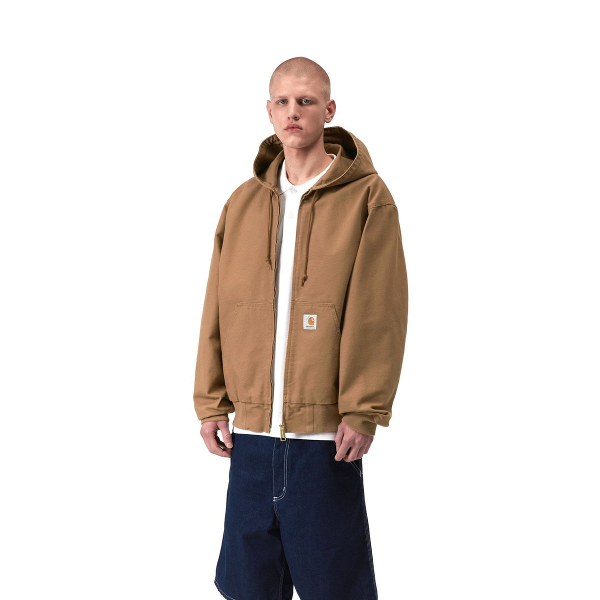 Carhartt WIP OG Active Jacket Hamilton Brown, Rinsed