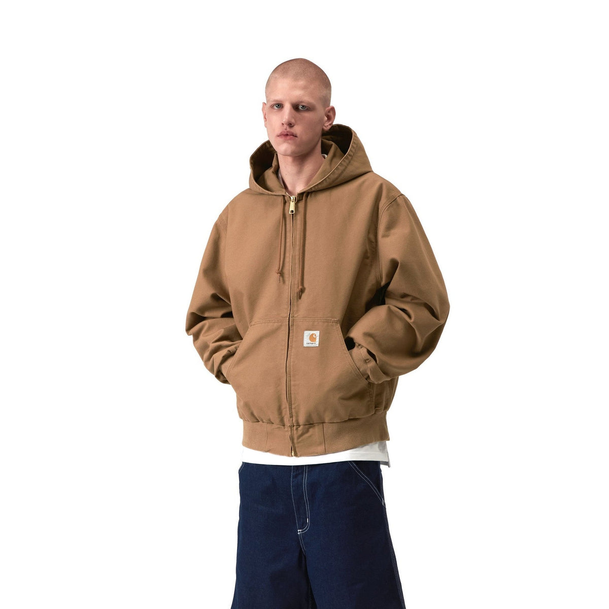Carhartt WIP OG Active Jacket Hamilton Brown, Rinsed
