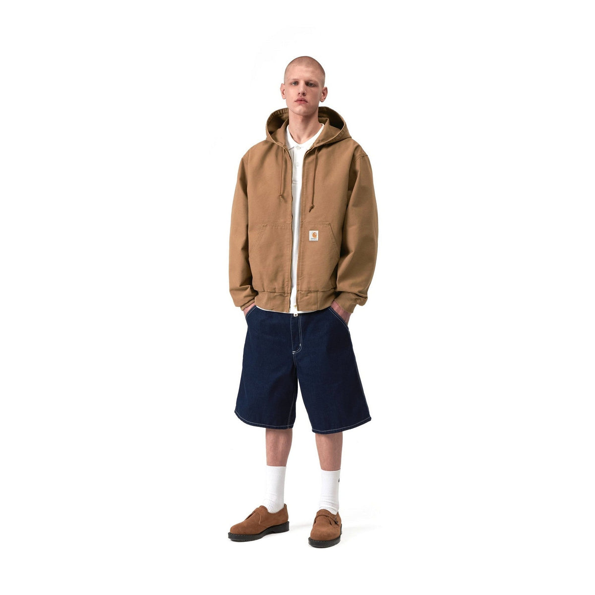 Carhartt WIP OG Active Jacket Hamilton Brown, Rinsed