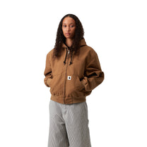 Carhartt WIP Women's OG Active Jacket Hamilton Brown, Rinsed