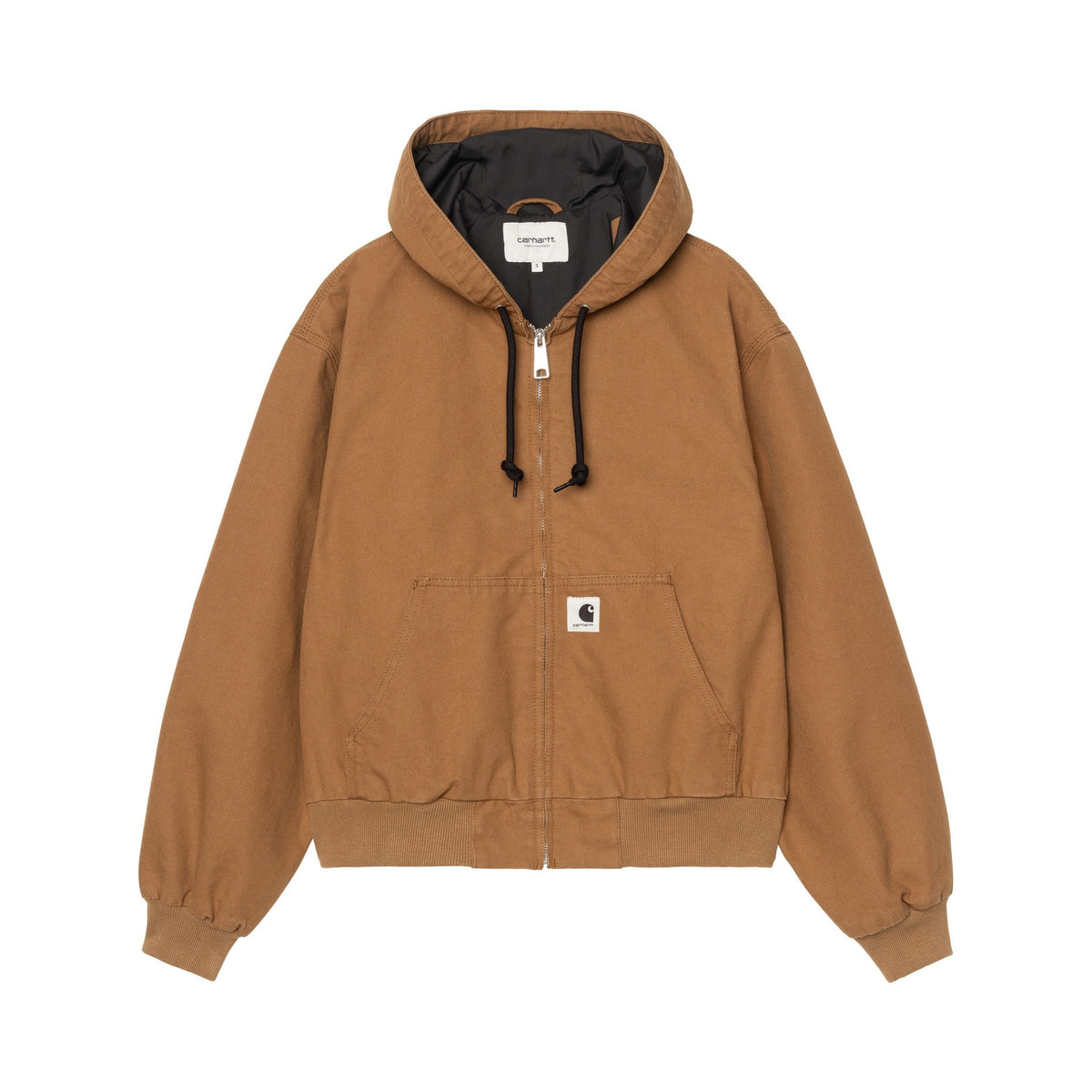 Carhartt WIP Women's OG Active Jacket Hamilton Brown, Rinsed