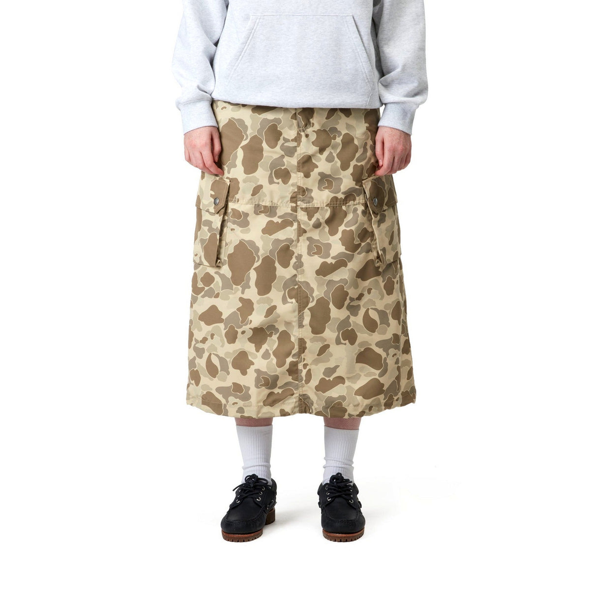 Carhartt WIP Women's Irwin Skirt Camo Duck, Desert
