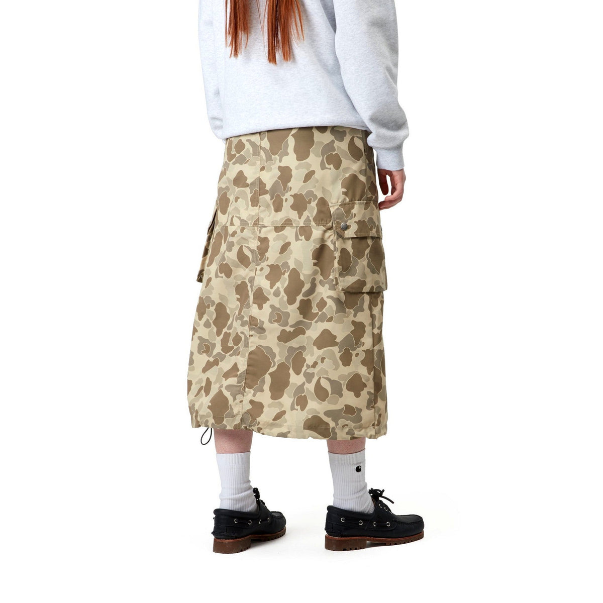 Carhartt WIP Women's Irwin Skirt Camo Duck, Desert