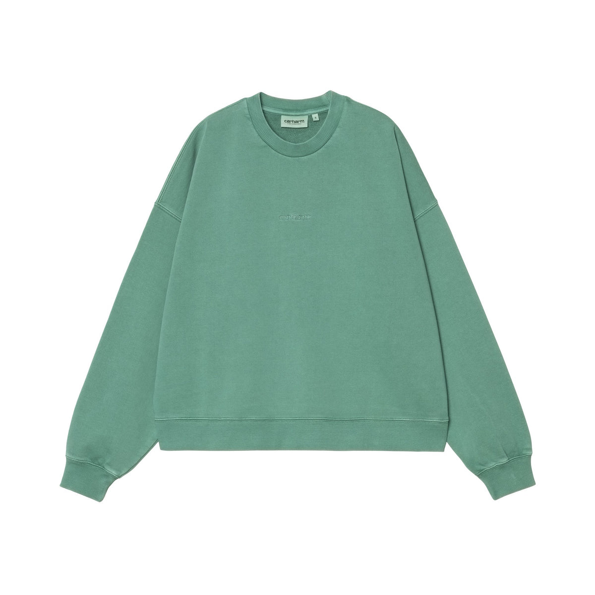 Carhartt WIP Women's Benton Sweatshirt Lily, Garment dyed