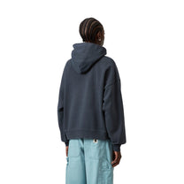 Carhartt WIP Women's Hooded Benton Sweatshirt Carbon, Garment dyed