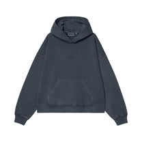 Carhartt WIP Women's Hooded Benton Sweatshirt Carbon, Garment dyed