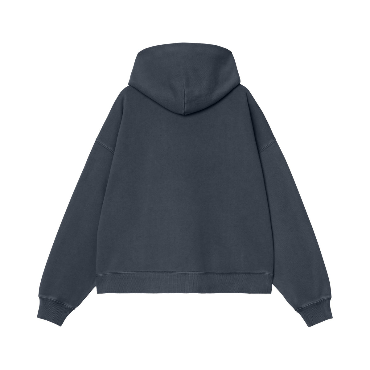 Carhartt WIP Women's Hooded Benton Sweatshirt Carbon, Garment dyed