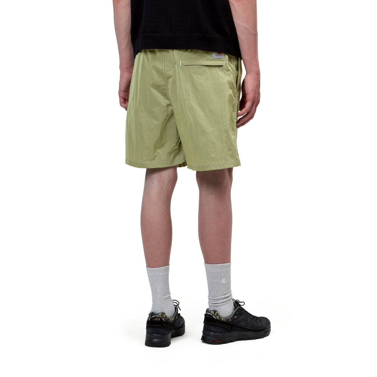 Carhartt WIP Canby Swim Trunks Gentle Green / White