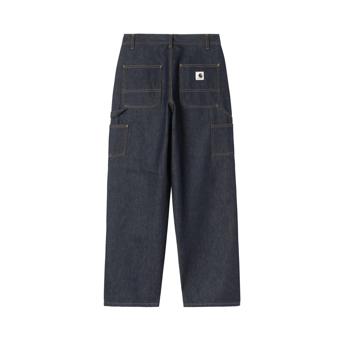Carhartt WIP Women's Brandon Double Knee Pant Blue, Rigid