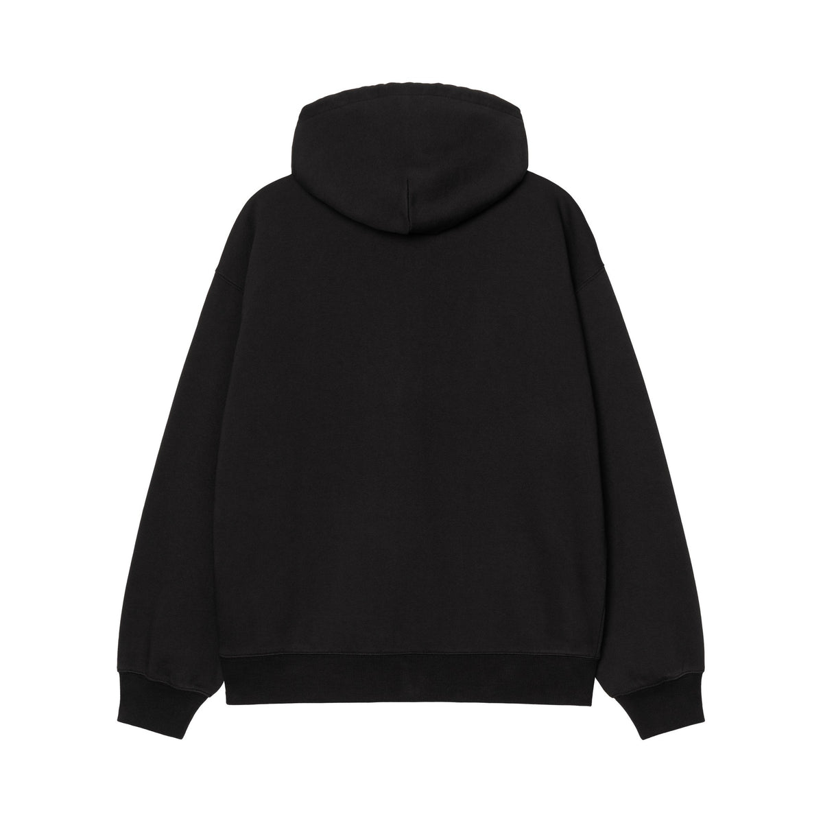 Carhartt WIP Hooded WIP Sweat Jacket Black, Stone washed