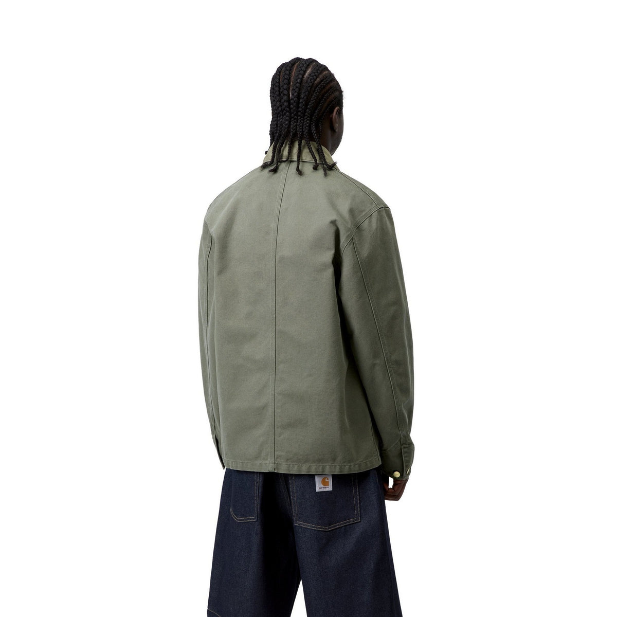 Carhartt WIP Michigan Coat Leaf / Leaf, Stone canvas