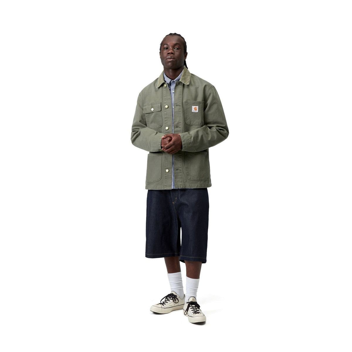Carhartt WIP Michigan Coat Leaf / Leaf, Stone canvas