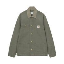 Carhartt WIP Michigan Coat Leaf / Leaf, Stone canvas