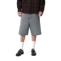 Carhartt WIP Single Knee Short Cozy Blue, Stone canvas