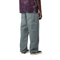 Carhartt WIP Single Knee Pant Cozy Blue, Stone canvas
