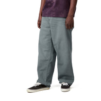Carhartt WIP Single Knee Pant Cozy Blue, Stone canvas