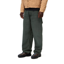 Carhartt WIP Single Knee Pant Raven, Stone canvas