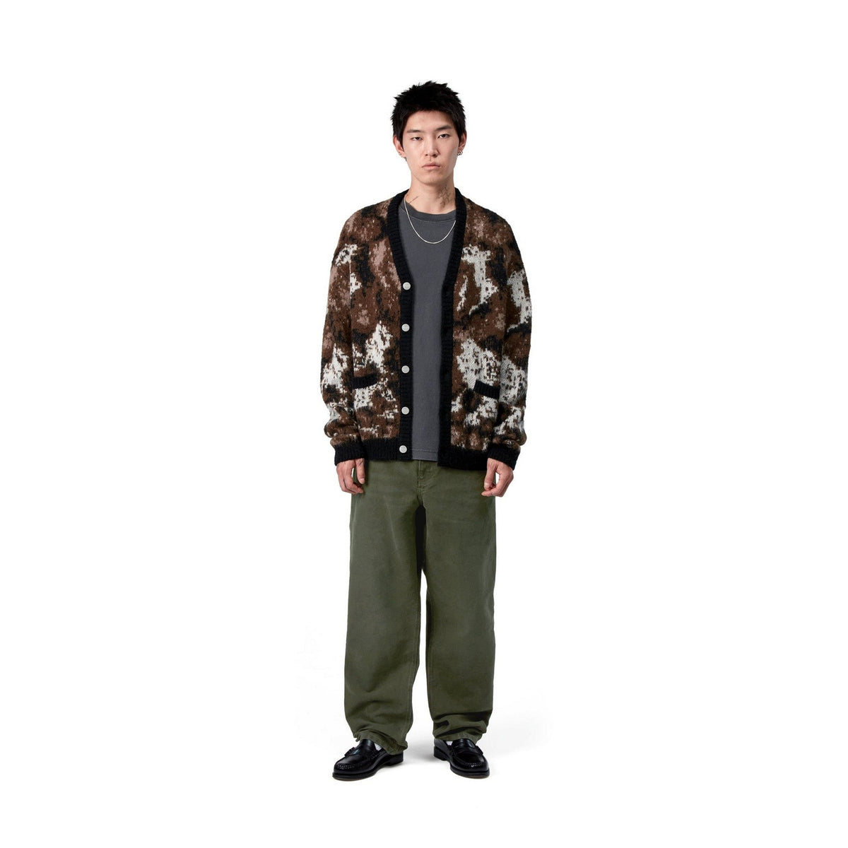 Carhartt WIP Single Knee Pant Olive, Stone canvas