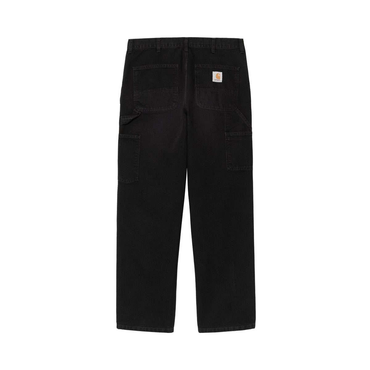 Carhartt WIP Single Knee Pant Black, Stone canvas