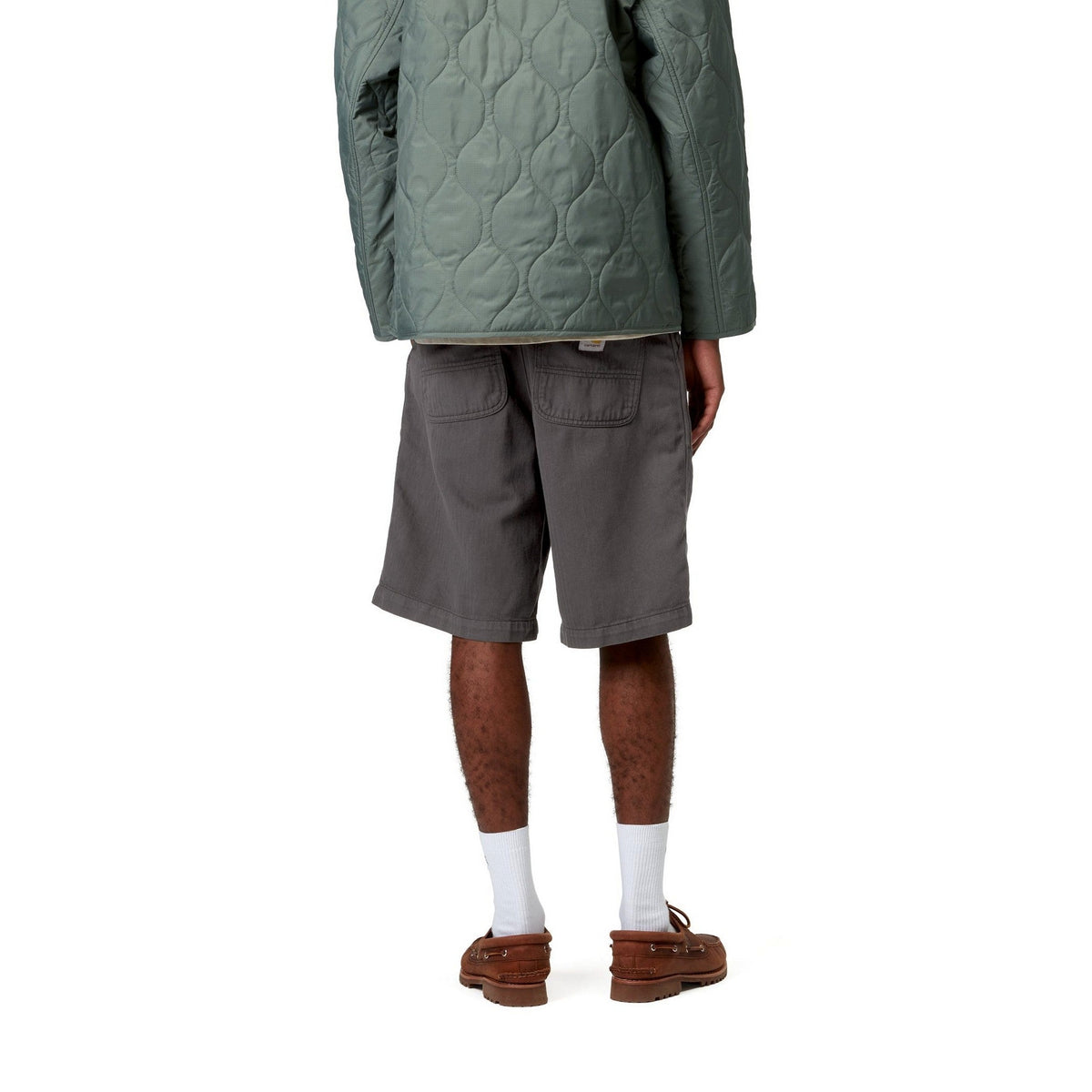 Carhartt WIP Cooper Short Graphite, Garment dyed