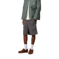 Carhartt WIP Cooper Short Graphite, Garment dyed