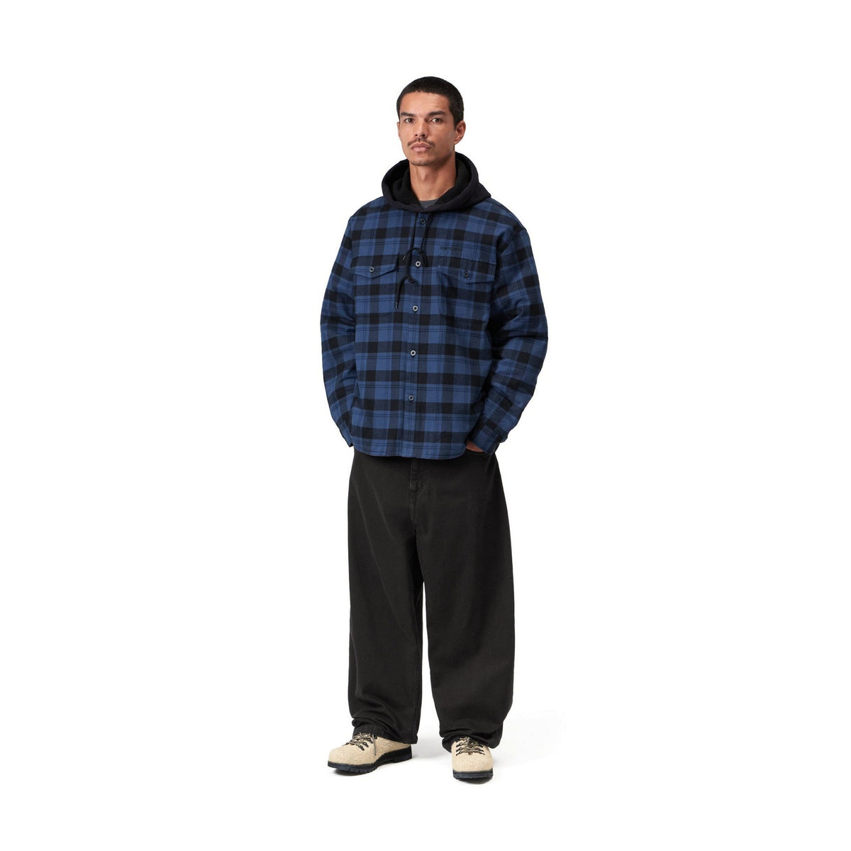 Carhartt WIP Brandon Pant Soot, Stone dyed