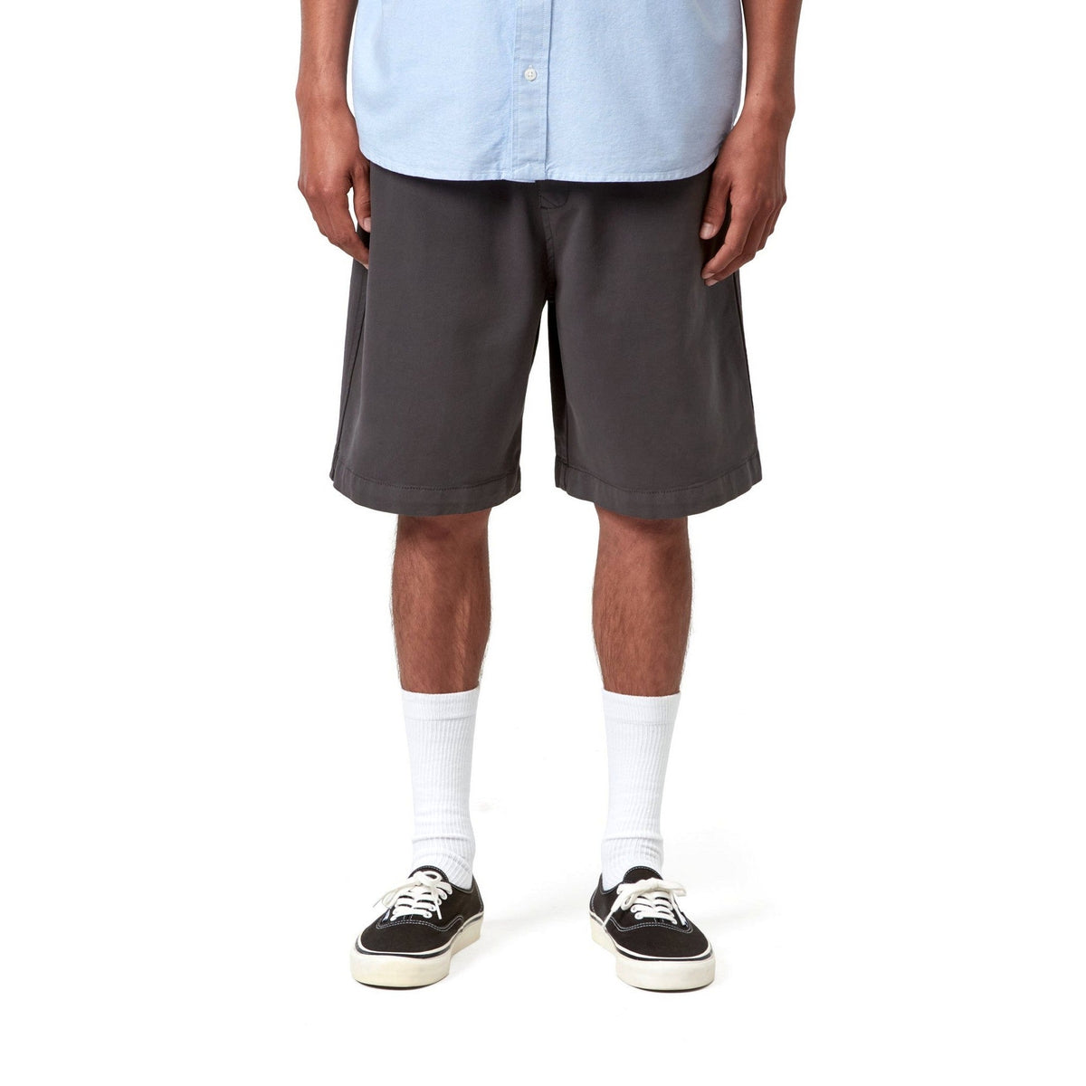 Carhartt WIP Floyde Short Graphite, Garment dyed