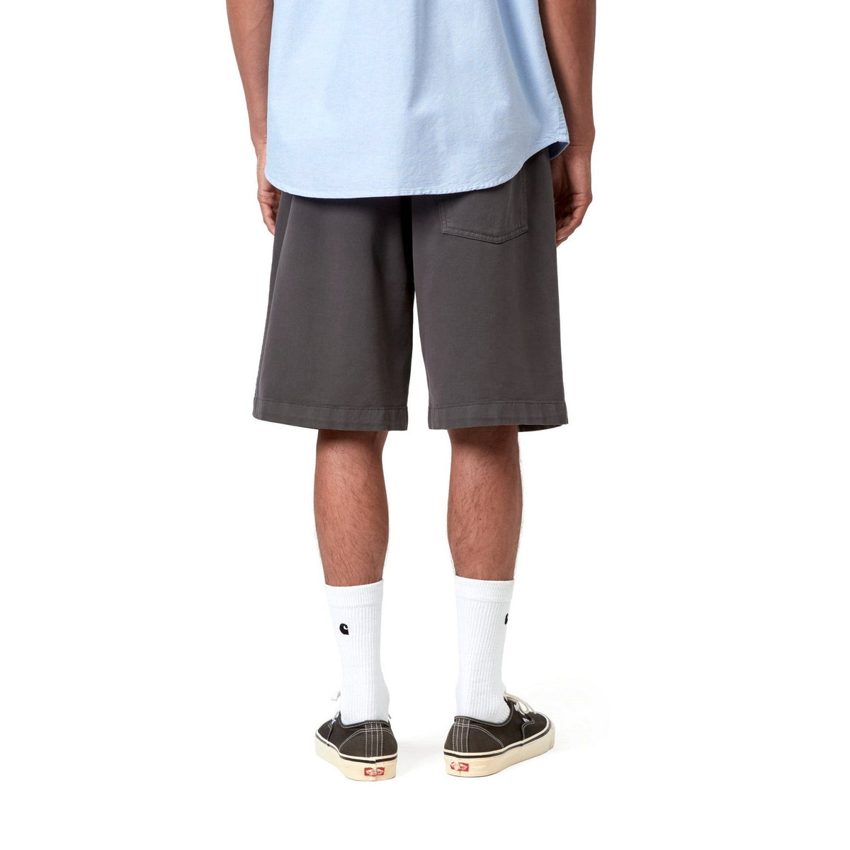 Carhartt WIP Floyde Short Graphite, Garment dyed