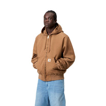 Carhartt WIP OG Active Jacket Hamilton Brown, Stone canvas