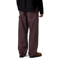 Carhartt WIP Women's Pierce Pant Straight Palisander, Stone canvas