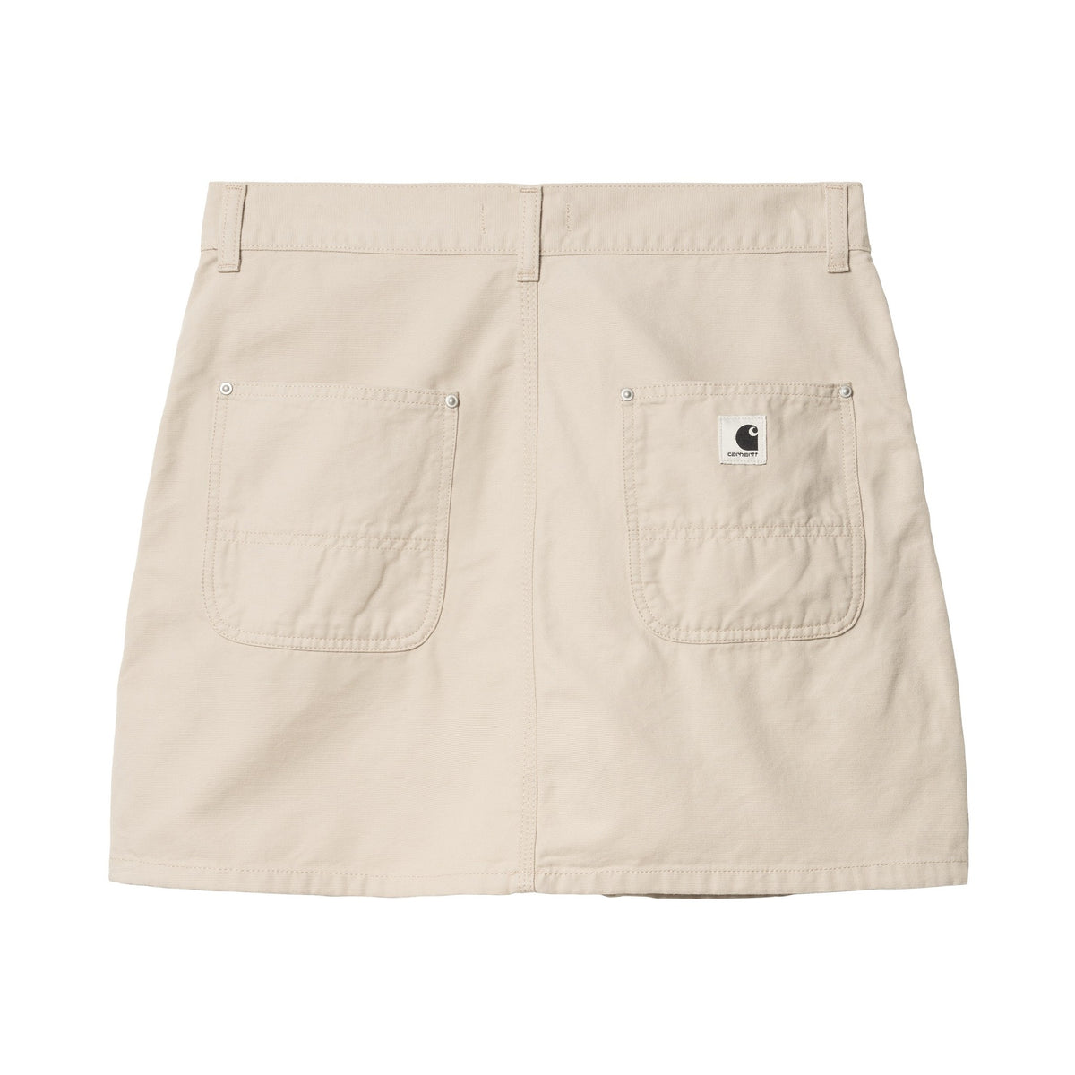 Carhartt WIP Women's Maeve Double Knee Skirt Fleur De Sel, Stone washed