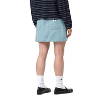 Carhartt WIP Women's Maeve Double Knee Skirt Tourmaline, Stone washed