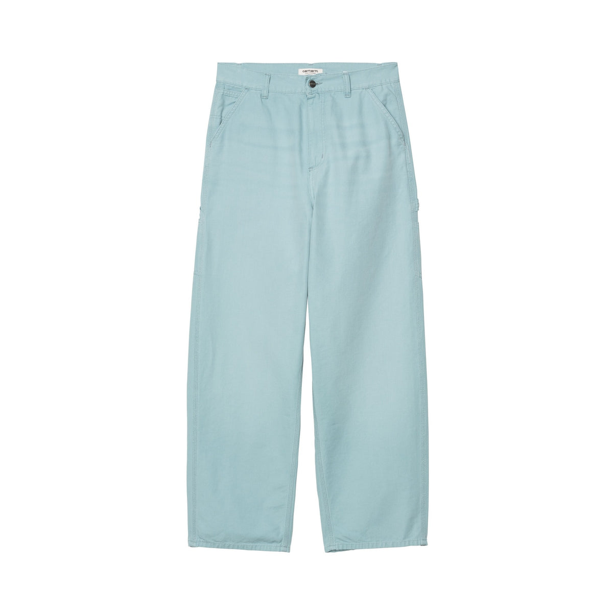 Carhartt WIP Women's Brandon Single Knee Pant Tourmaline, Stone canvas
