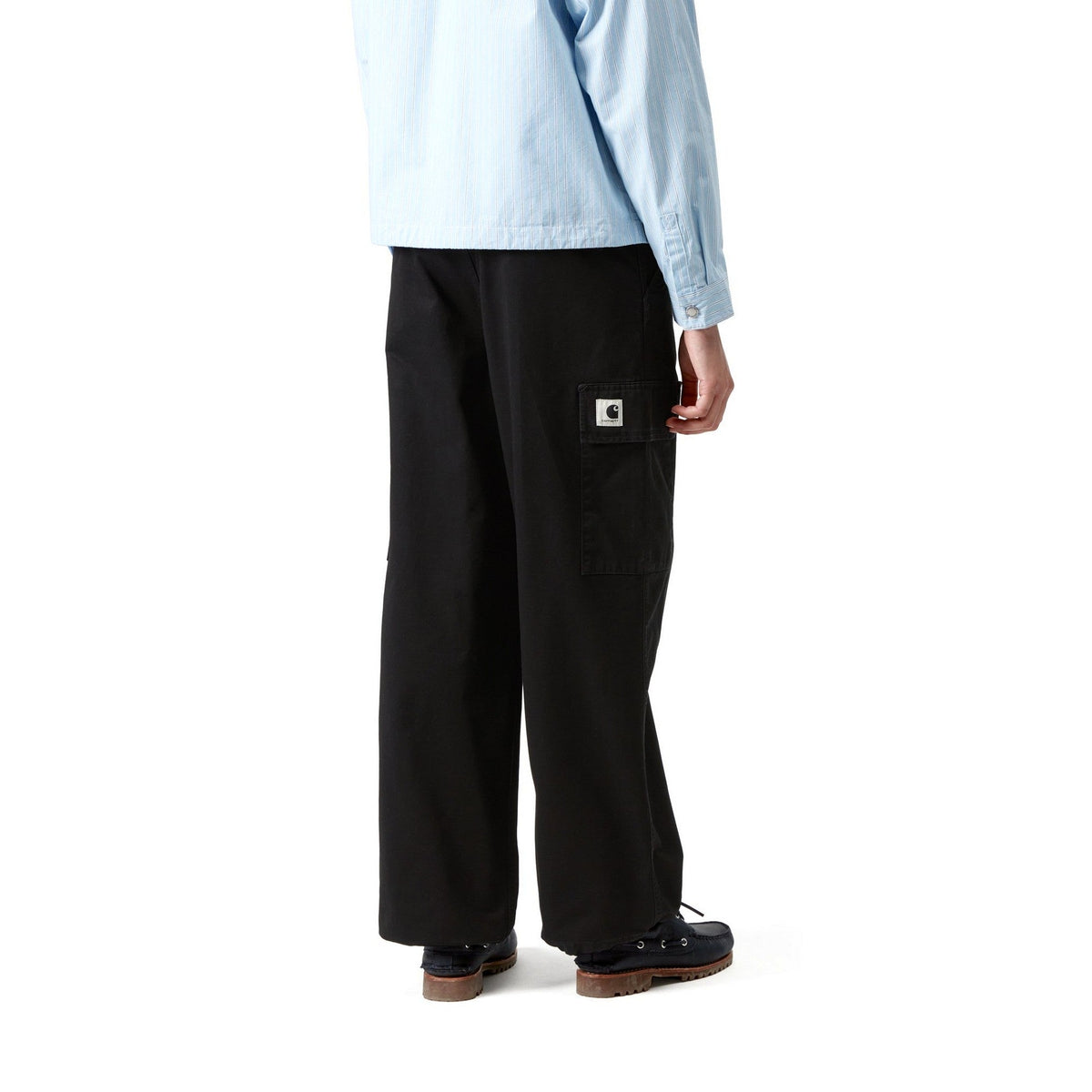 Carhartt WIP Women's Kingston Pant Black, Stone washed