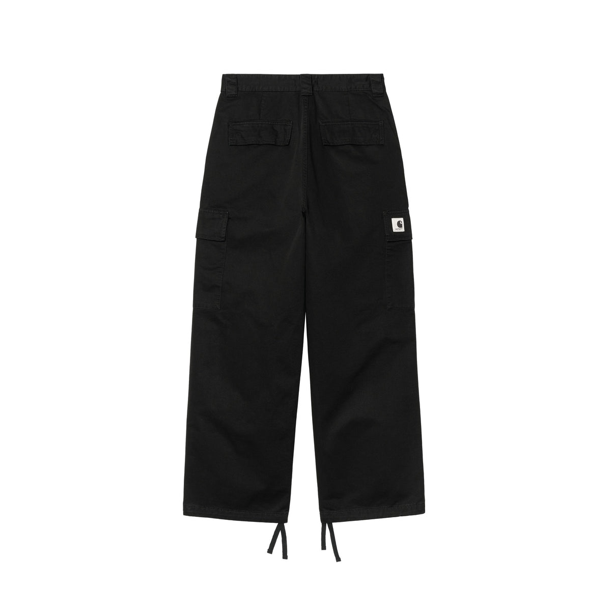Carhartt WIP Women's Kingston Pant Black, Stone washed