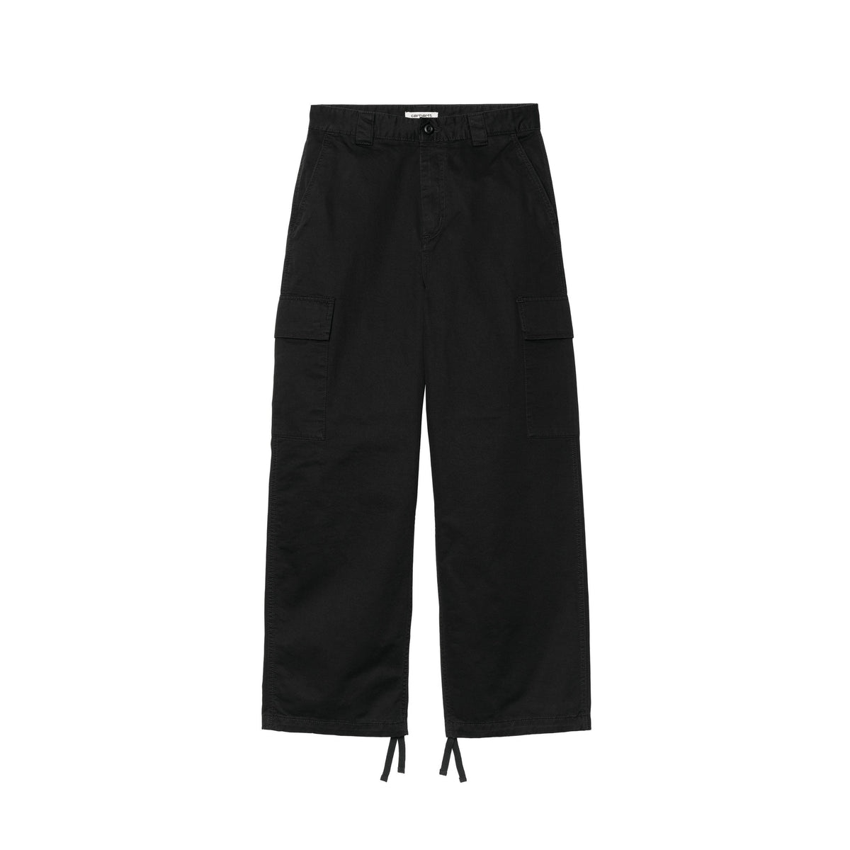Carhartt WIP Women's Kingston Pant Black, Stone washed