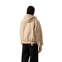 Carhartt WIP Women's OG Active Jacket Dusty H Brown, Stone canvas