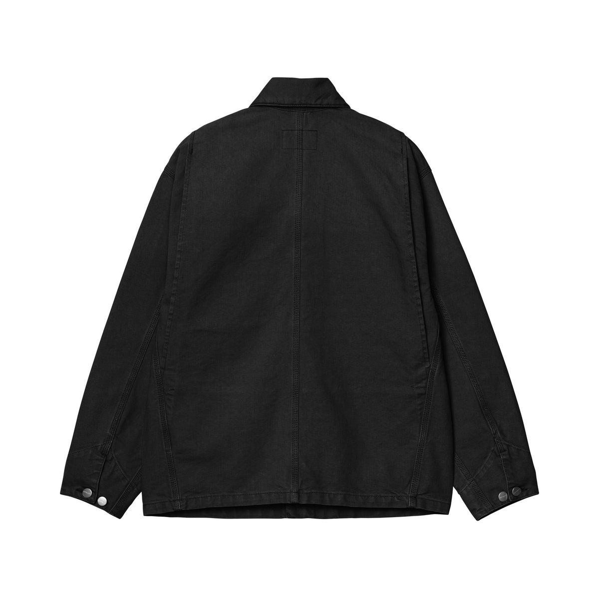 Carhartt WIP Women's OG Michigan Coat Black / Black, Stone canvas